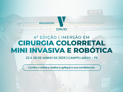 IMERSÃO EM CIRURGIA COLORRETAL MINI INVASIVA E ROBÓTICA